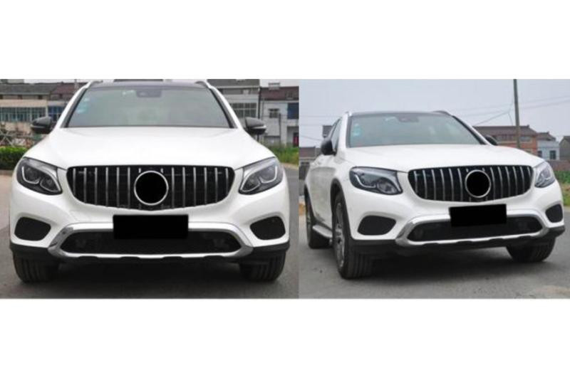 Купити Передня решітка GT Panamericana (2014-2016) для Mercedes GLA X156 рр