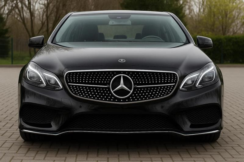 Купить Передняя решетка Diamond Black (для Avantgarde и AMG-Line, 2013-2016) для Mercedes E-сlass W212