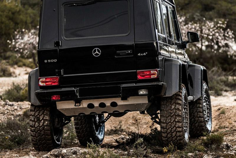 Купить Защита заднего бампера (топливного бака) для Mercedes G сlass W463 1990-2018 гг