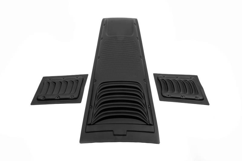 Купити Накладка на капот V1 (ABS) для Toyota Hilux 2015- рр