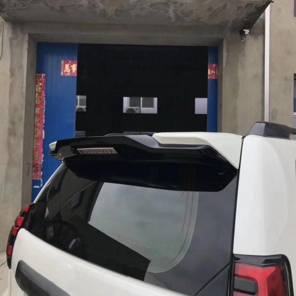 Купити Спойлер вставка (поверх рідного спойлеру) Білий колір для Toyota Land Cruiser Prado 150