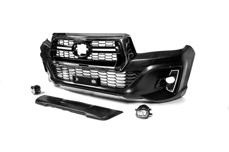 Купити Передній бампер Rocco (для 2015-2020) для Toyota Hilux 2015- рр