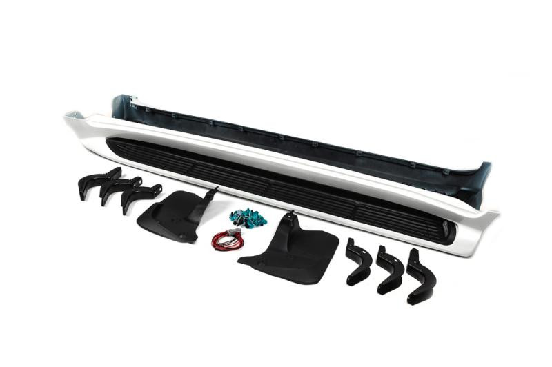 Купити Бокові пороги з LED (дизайн 2015-2020) Чорний колір для Toyota Land Cruiser 200