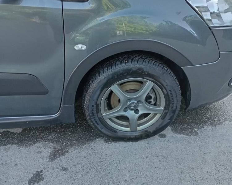 Купити Накладки на арки (4 шт, чорні) 2 бокові двері, пластик для Peugeot Partner Tepee 2008-2018 рр