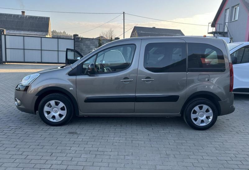 Купити Накладки на арки (4 шт, чорні) 2 бокові двері, пластик для Peugeot Partner Tepee 2008-2018 рр