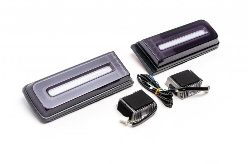 Купить Задние фонари W464-style Black Edition V1 для Mercedes G сlass W463 1990-2018 гг