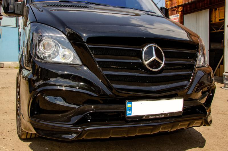 Купить Передний бампер Exclusive Sport (2006-2013) для Mercedes Sprinter W906