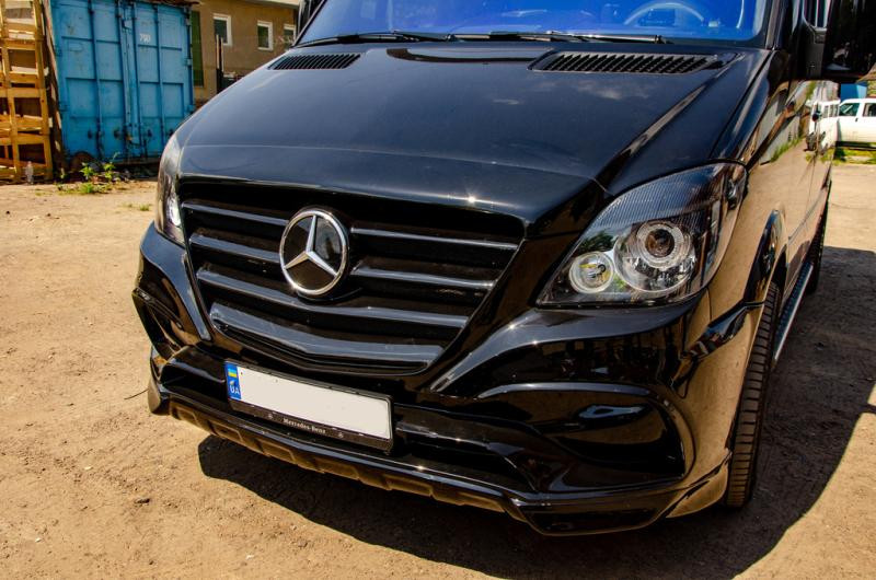 Купить Передний бампер Exclusive Sport (2006-2013) для Mercedes Sprinter W906