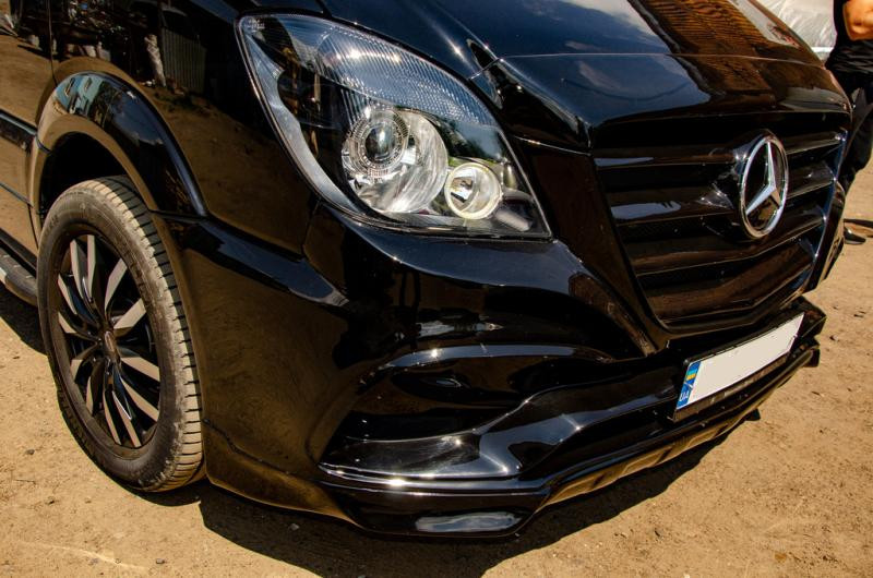 Купить Передний бампер Exclusive Sport (2006-2013) для Mercedes Sprinter W906