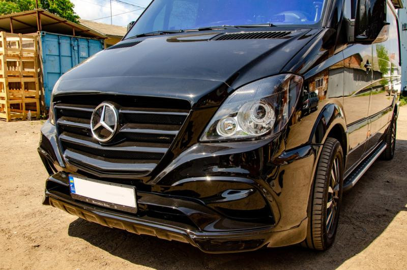 Купить Передний бампер Exclusive Sport (2006-2013) для Mercedes Sprinter W906