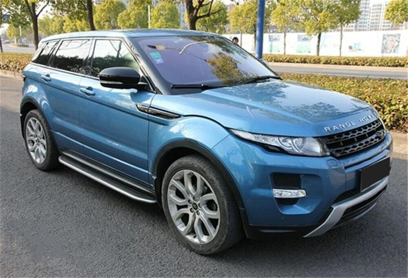 Купить Боковые пороги OEM-V2 (2 шт., алюминий) Pure для Range Rover Evoque 2012-2018 гг