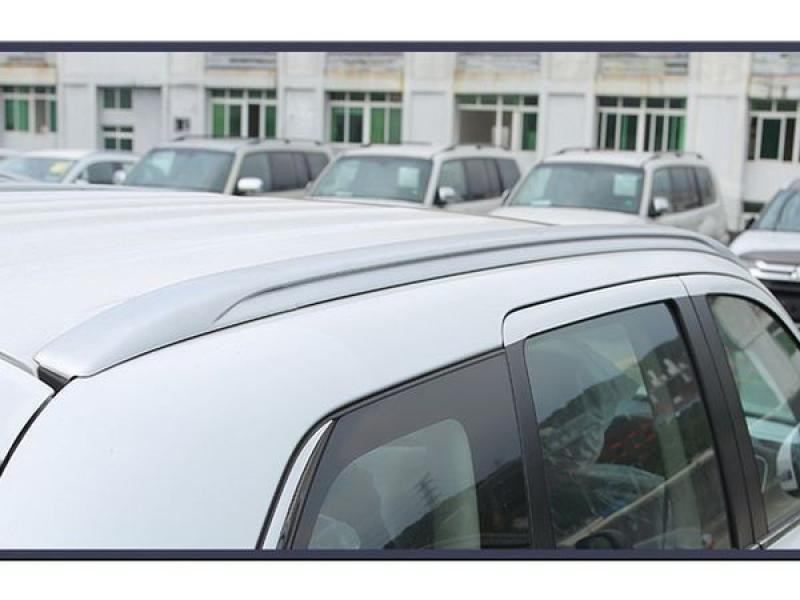 Купити Рейлінги (2 шт) Чорні для Mitsubishi Outlander 2012-2021 рр