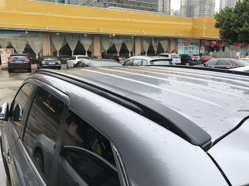 Купити Рейлінги (2 шт) Чорні для Mitsubishi Outlander 2012-2021 рр