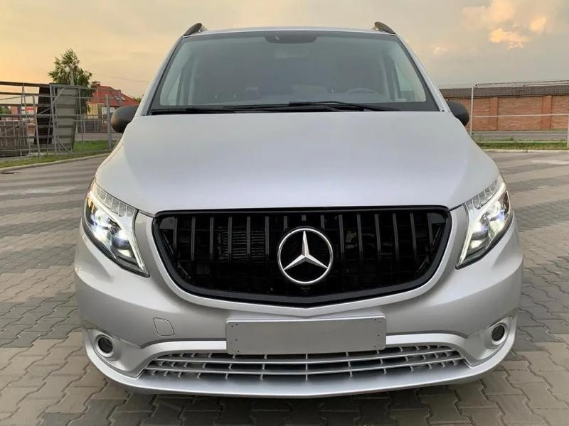 Купити Передня решітка GT Panamericana Black (2014-2023 для Vito W447) для Mercedes Vito / V-class W447 2014- рр