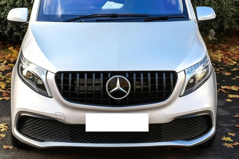 Купить Передняя решетка GT Panamericana Black (2014-2019 для V-class) для Mercedes Vito/V-class W447 2014- гг