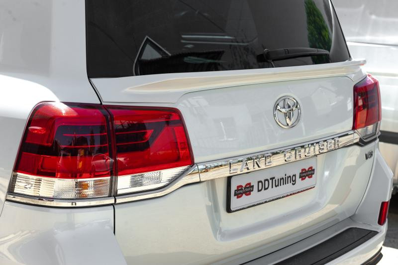 Купити Спойлер WALD (нижній, 2015-2025) Чорний колір для Toyota Land Cruiser 200