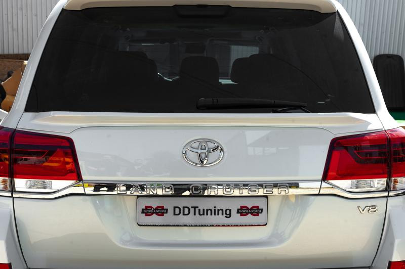 Купити Спойлер WALD (нижній, 2015-2025) Чорний колір для Toyota Land Cruiser 200