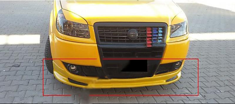 Купити Передня нижня накладка (під фарбування) для Fiat Doblo I 2005-2010 рр