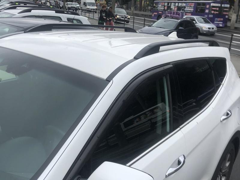 Купить Универсальные рейлинги Skyport 165 см (черные)