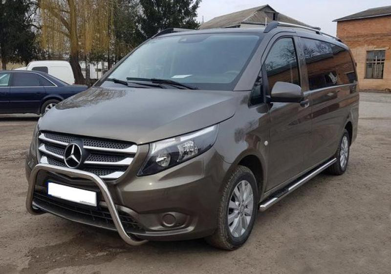 Купить Кенгурятник WT006 (нерж.) для Mercedes Vito/V-class W447 2014- гг