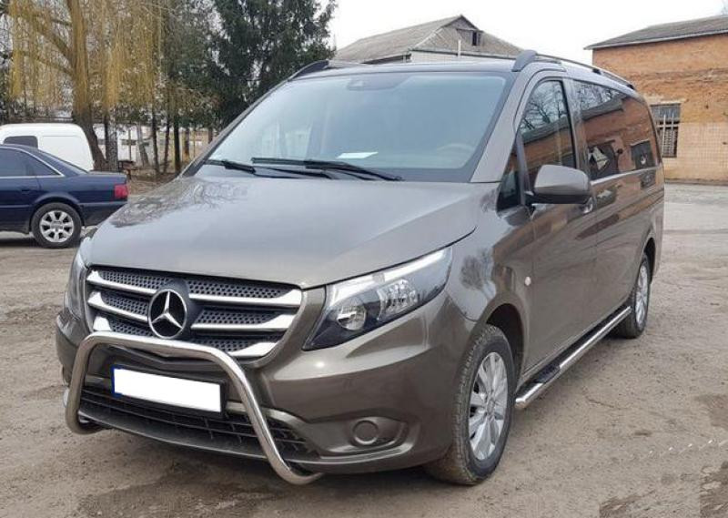 Купить Кенгурятник WT006 (нерж.) для Mercedes Vito/V-class W447 2014- гг