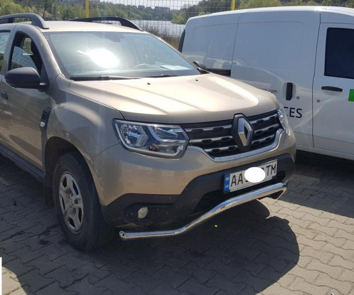 Купить Кенгурятник WT008 (нерж.) для Renault Duster 2018-2024 гг