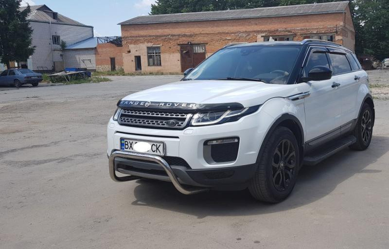 Купить Кенгурятник WT005 (нерж) для Range Rover Evoque 2012-2018 гг