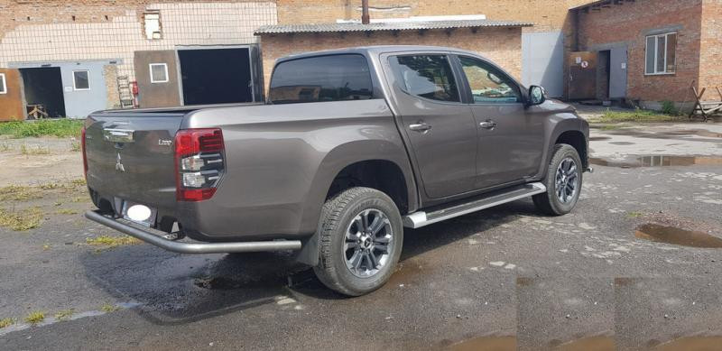 Купить Задняя защита AK005 (нерж) для Mitsubishi L200 2015-2024 гг
