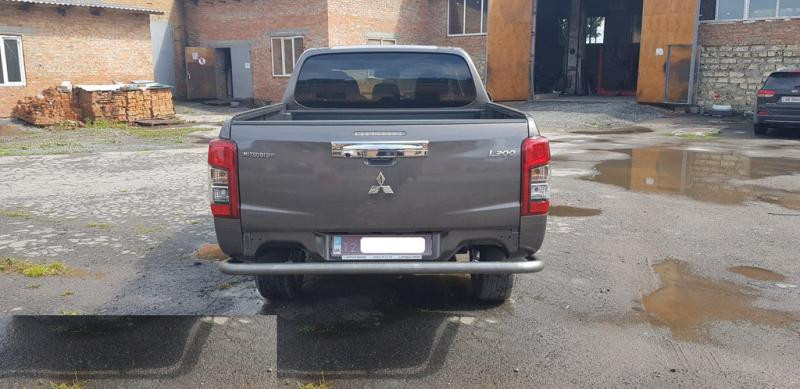 Купить Задняя защита AK005 (нерж) для Mitsubishi L200 2015-2024 гг