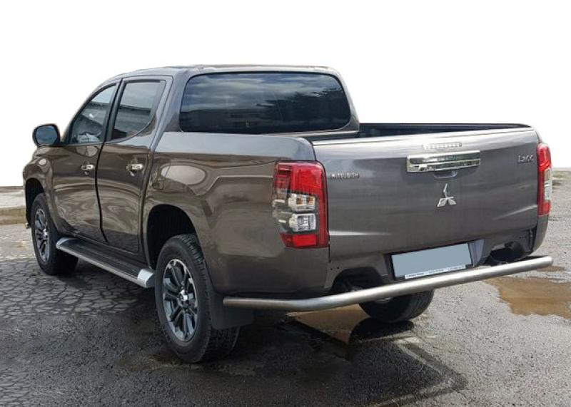 Купить Задняя защита AK005 (нерж) для Mitsubishi L200 2015-2024 гг