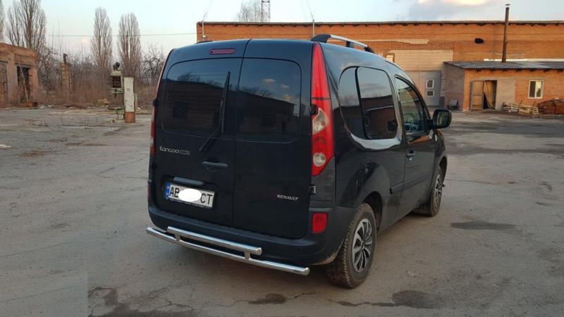 Купить Задняя дуга AK002-2 (нерж.) для Renault Kangoo 2008-2020 гг
