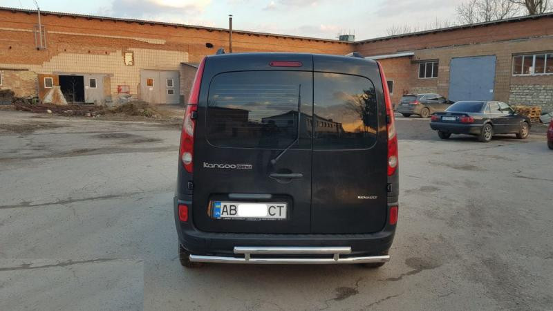 Купить Задняя дуга AK002-2 (нерж.) для Renault Kangoo 2008-2020 гг