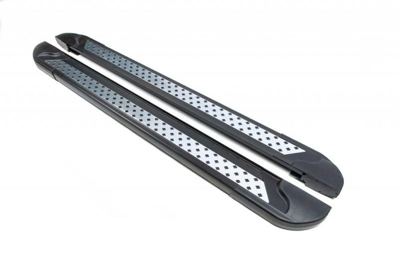 Купити Бокові пороги New Vision Black (2 шт., алюміній) для Toyota Rav 4 2006-2013 рр