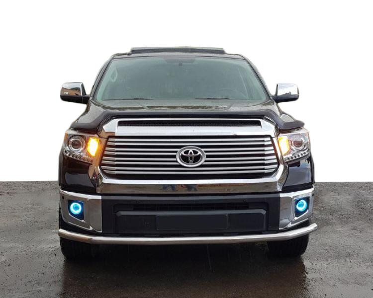 Купити Передній захист ST008 (нерж) для Toyota Tundra 2007-2021 рр