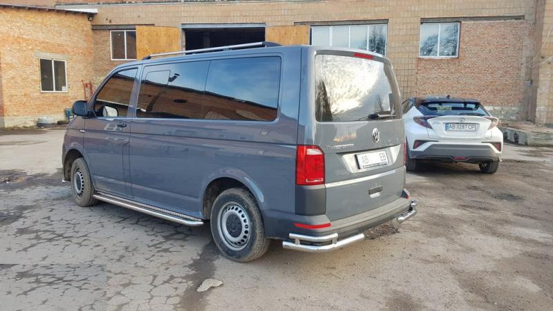 Купити Задні куточки AK003-Double (2 шт., нерж) для Volkswagen T6