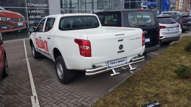 Купить Задняя защита AK-Special (нерж) для Mitsubishi L200 2015-2024 гг