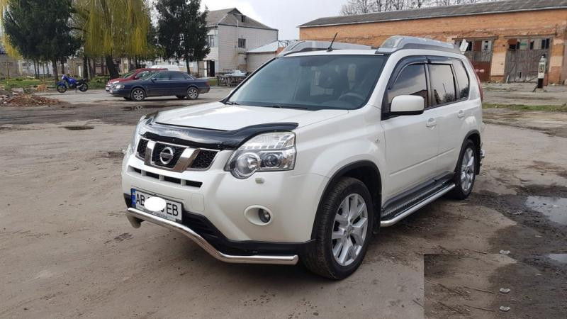 Купити Передній захист ST007 (нерж) для Nissan X-trail T31 2007-2014рр