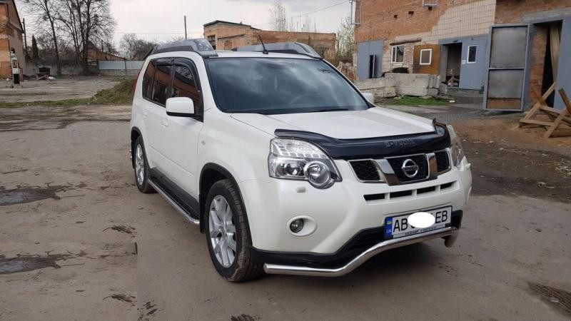 Купити Передній захист ST007 (нерж) для Nissan X-trail T31 2007-2014рр