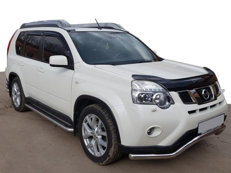 Купити Передній захист ST007 (нерж) для Nissan X-trail T31 2007-2014рр