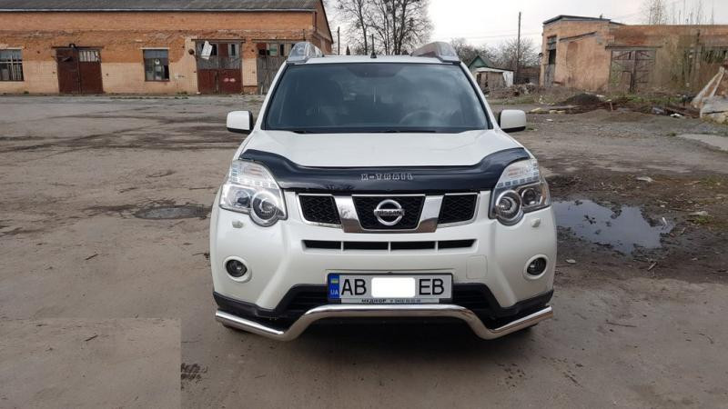 Купити Передній захист ST007 (нерж) для Nissan X-trail T31 2007-2014рр