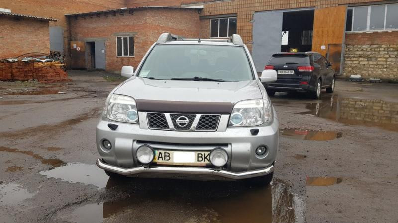 Купити Передній захист ST007 (нерж) для Nissan X-trail T30 2002-2007рр