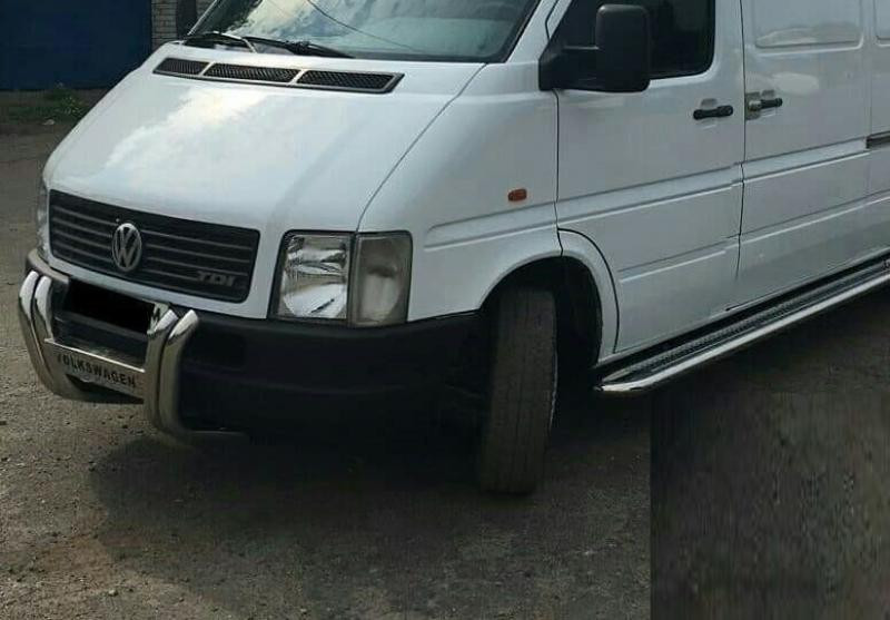 Купити Кенгурятник WT011 (нерж) для Volkswagen LT 1995-2006 рр