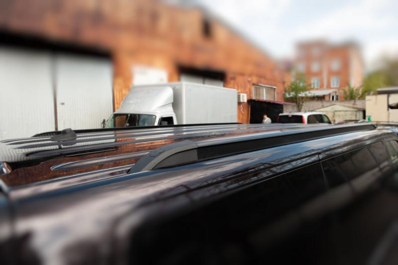 Купить Интегрированные рейлинги (черные) Короткая база для Volkswagen T6