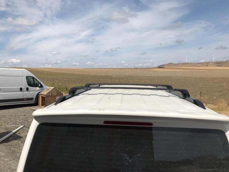 Купить Интегрированные рейлинги (черные) Длинная база для Volkswagen T6