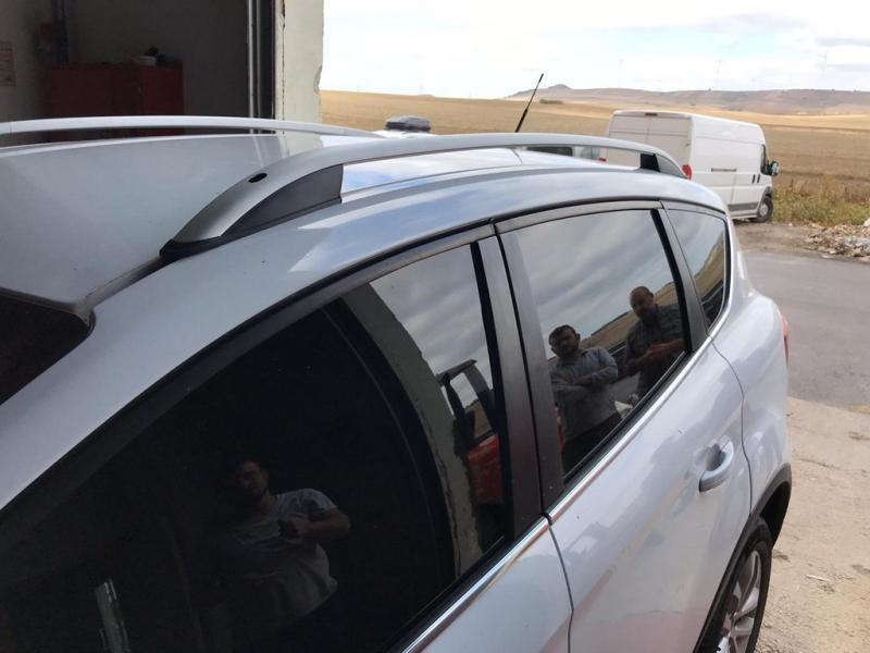 Купить Рейлинги Skyport (серые) для Ford Kuga 2008-2013 гг