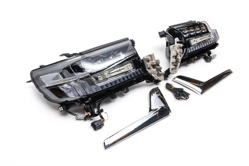 Купити Передні фари 2016-2025 (Bugatti) для Toyota Land Cruiser 200