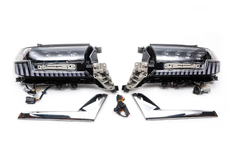 Купити Передні фари 2016-2025 (Bugatti) для Toyota Land Cruiser 200