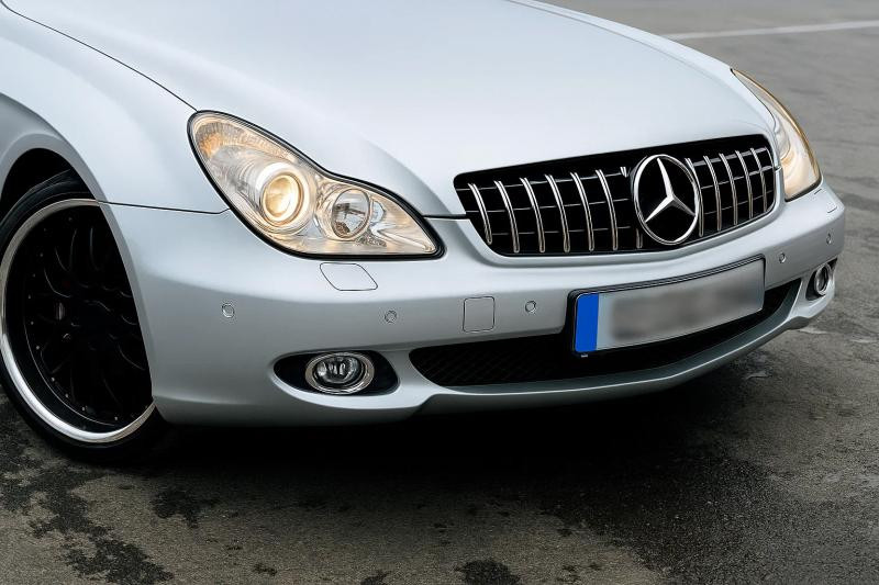 Купить Передняя решетка (2008-2010, GT Panamericana) для Mercedes CLS C219