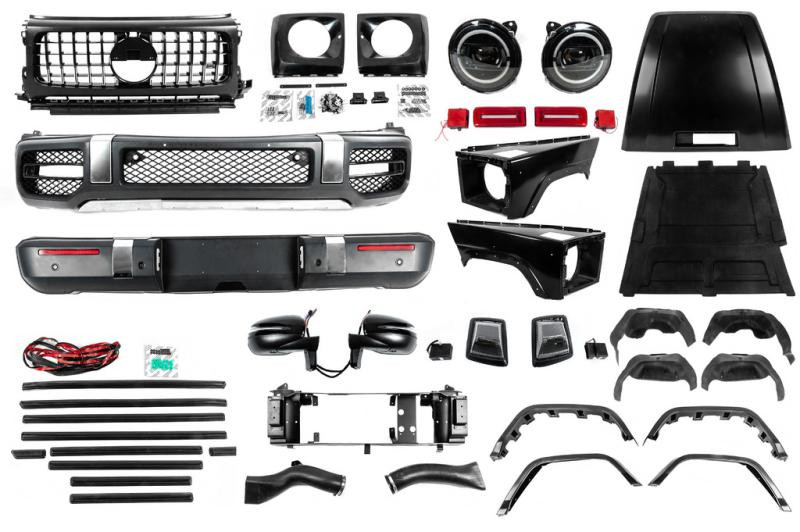Купити Комплект рестайлінгу на G63 AMG 2018 для Mercedes G сlass W463 1990-2018рр