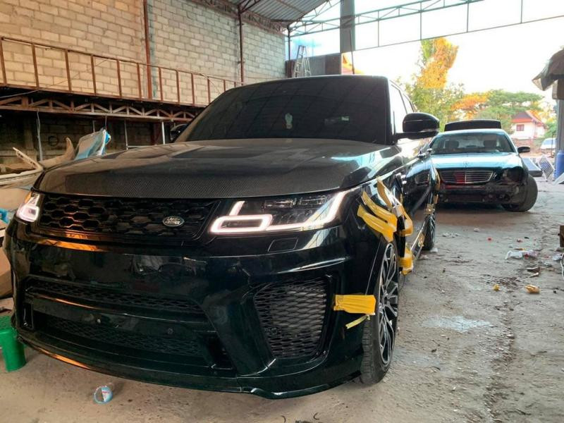 Купити Капот 2013-2022 (карбоновий) для Range Rover Sport рр